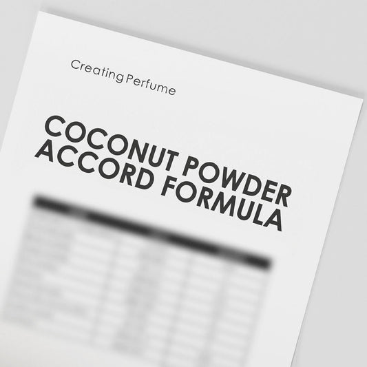 COCONUT POWDER ACCORD FORMULA