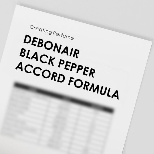 DEBONAIR BLACK PEPPER ACCORD FORMULA
